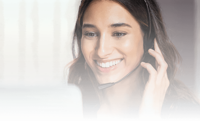 Mulher no atendimento